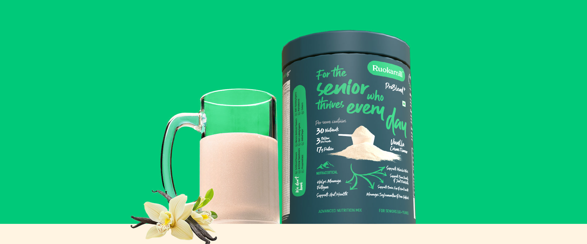Best Nutrition Powder for Seniors in India: Strength, Immunity & Healthy Ageing