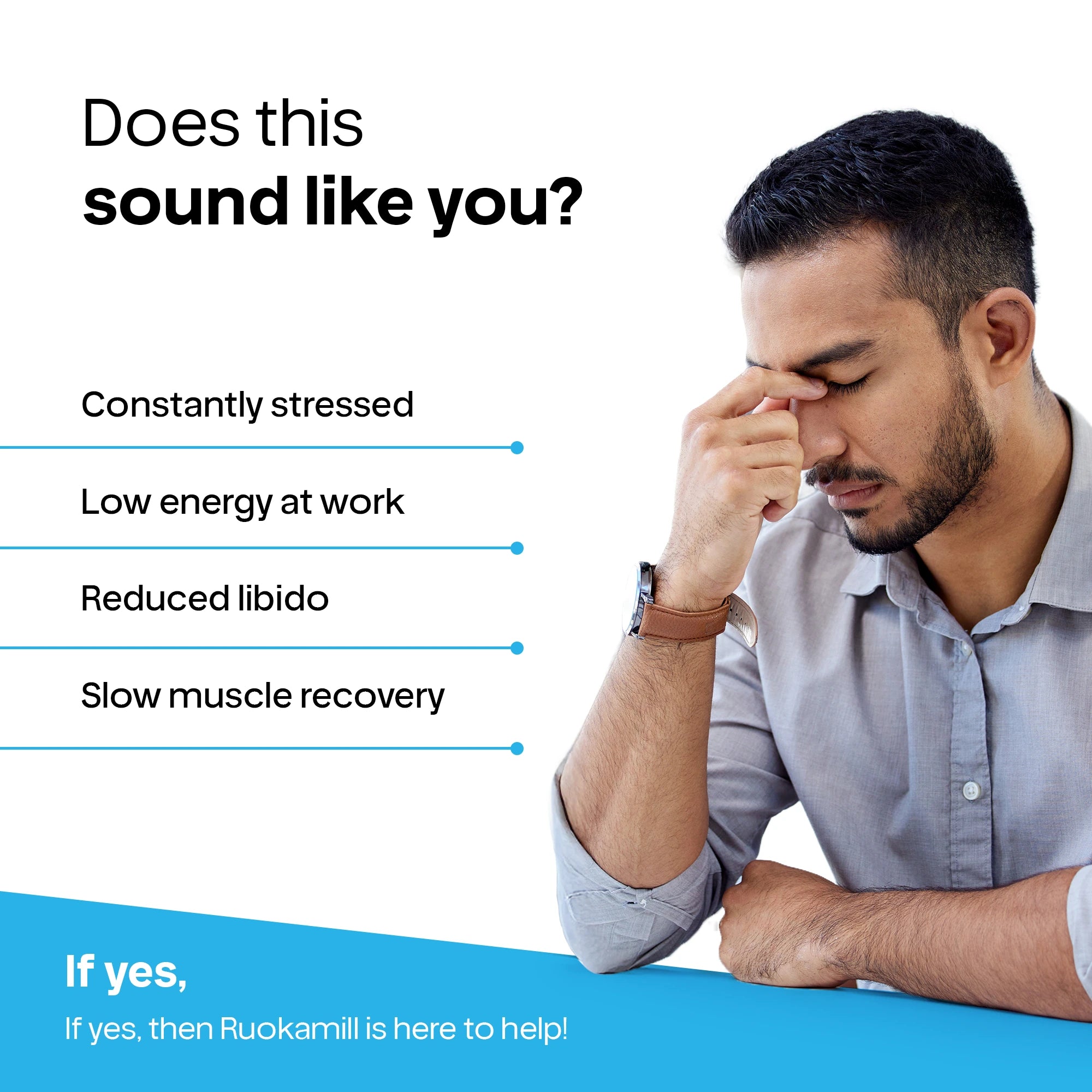 Nutrition mix for men supporting energy, stamina, libido, stress and muscle recovery