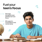 Omega 3 nutrition for teenage boys supporting focus