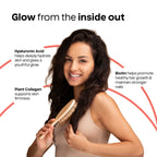 Nutrition powder for women supporting skin hair and nails