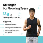 Nutrition mix for teenage boys supporting stamina and endurance

